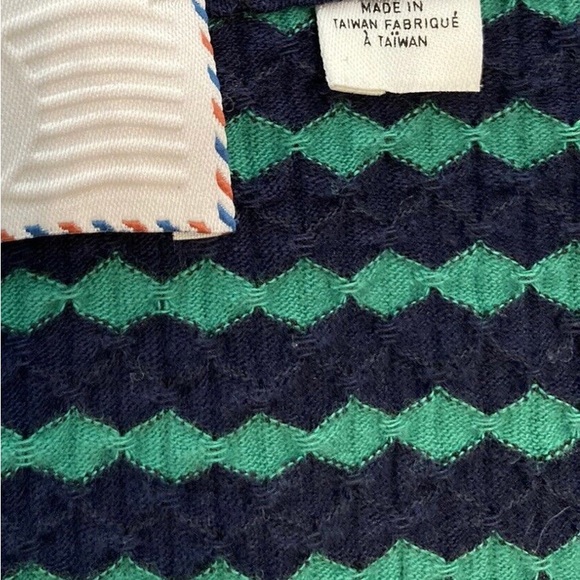 Anthropologie Postmark 9-H15 STCL Sweetheart Peplum Top Navy Stripe Size XS $78 - Picture 5 of 5